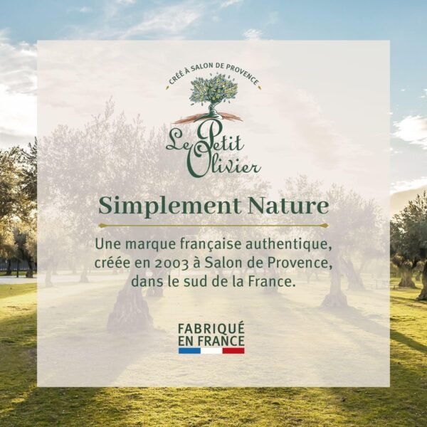 LE PETIT OLIVIER - Démaquillant Yeux Waterproof - Extrait D'Olive - Démaquille En Douceur - Convient Aux Yeux Sensibles - 98% D'Origine Naturelle - Sans Silicone - Fabriqué en France - 125 ml – Image 6