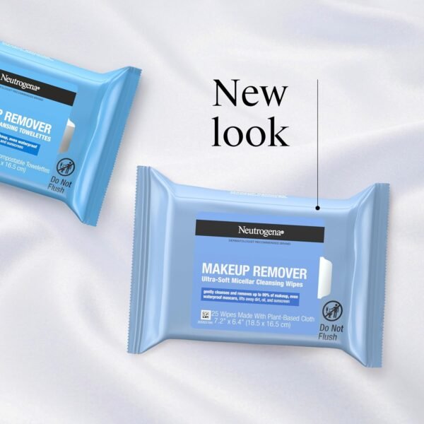 Neutrogena Makeup Remover Cleansing Towelettes, 25 Count (Pack of 2) by Neutrogena – Image 3
