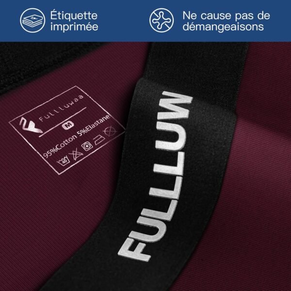 Fullluwaa - Lot de 10 Boxers Homme Coton, Confortable et Doux - Ajustés, Ceinture Élastique Ultra - Souple – Image 6