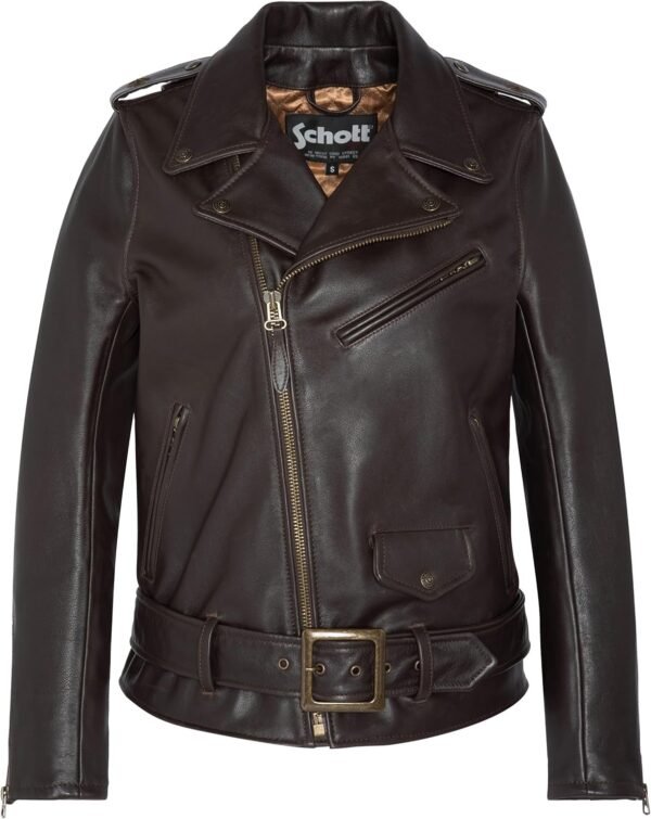 Schott NYC Blouson Cuir Femme