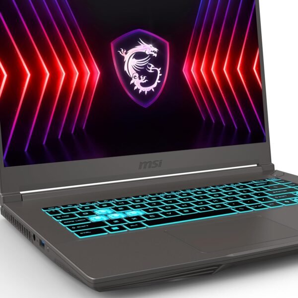 MSI Thin 15 B13VF-2679FR : Intel Core i5 13420H - 16GB DDR4 (2x8GB) - SSD 512GB NVMe PCIe - Nvidia RTX4060 8GB GDDR6-15, 6' Full HD 144Hz - Windows 11 Famille- Clavier Azerty retroeclairé – Image 6