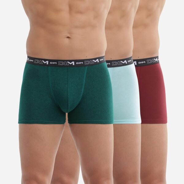 Dim Lot de 3 Boxers Homme | Coton Stretch Respirant | Maintien Optimal | sans Étiquette – Image 2