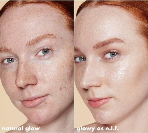 e.l.f. Halo Glow Filtre liquide, booster de teint pour un regard éclatant et doux concentré, avec acide hyaluronique, végétalien et sans cruauté envers les animaux, teinte 0 Fair, 31,5 ml – Image 6