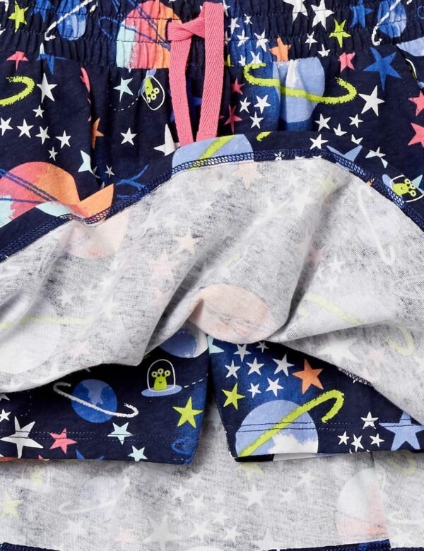 Amazon Essentials Jupe-Short à Volants en Maille (Anciennement Spotted Zebra) Fille, Packs Multiples – Image 4