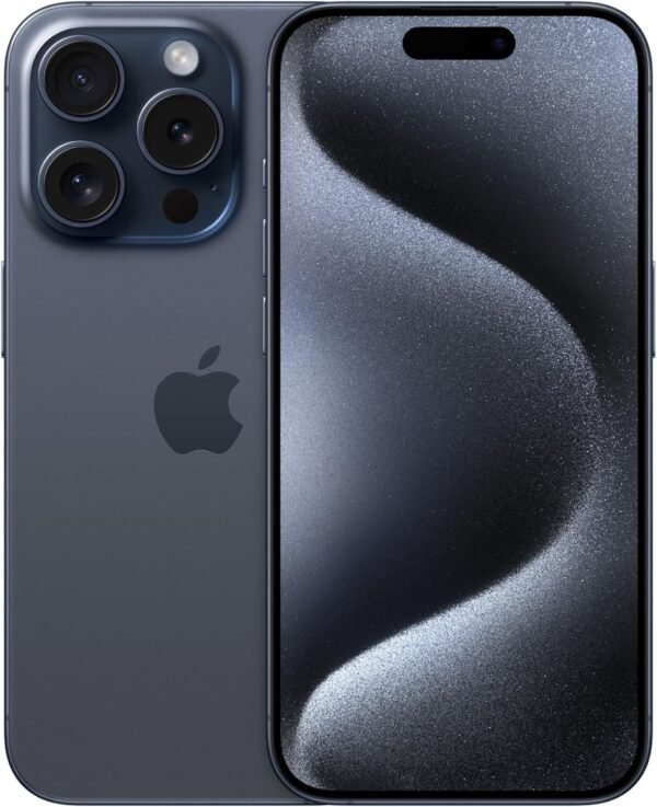 Apple iPhone 15 Pro 128Go - Titane Bleu (Reconditionné)