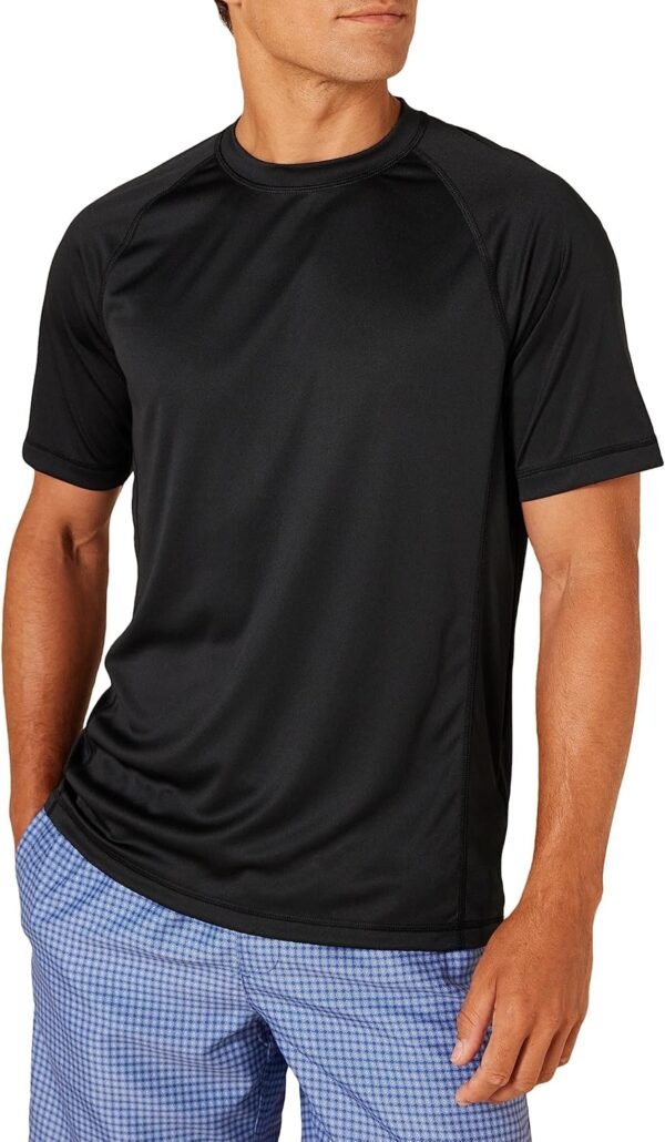 Amazon Essentials T-shirt De Bain UPF 50 À Séchage Rapide, Manches Courtes Et Coupe Ajustée Homme