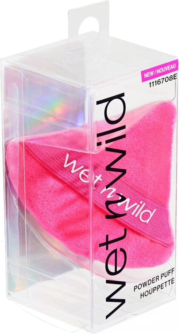Wet n Wild Powder Puff, Applicateur Réutilisable et Lavable pour Fondre Poudres Libres ou Compactes, Crayon à Lèvres à Fibres Velours Douces, Forme Triangle pour Application Précise – Image 6