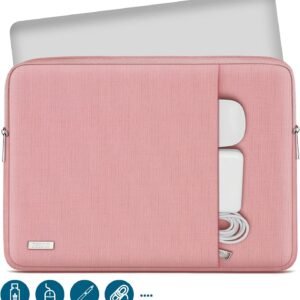 Alternative view of TECOOL 15 15,6 Pouces Pochette Ordinateur Portable pour 15,6" HP Lenovo Dell Acer ASUS Chromebook Samsung Notebook, Protection Housse PC Portable 15.6 Pouces Sacoche Ordi,Rosa