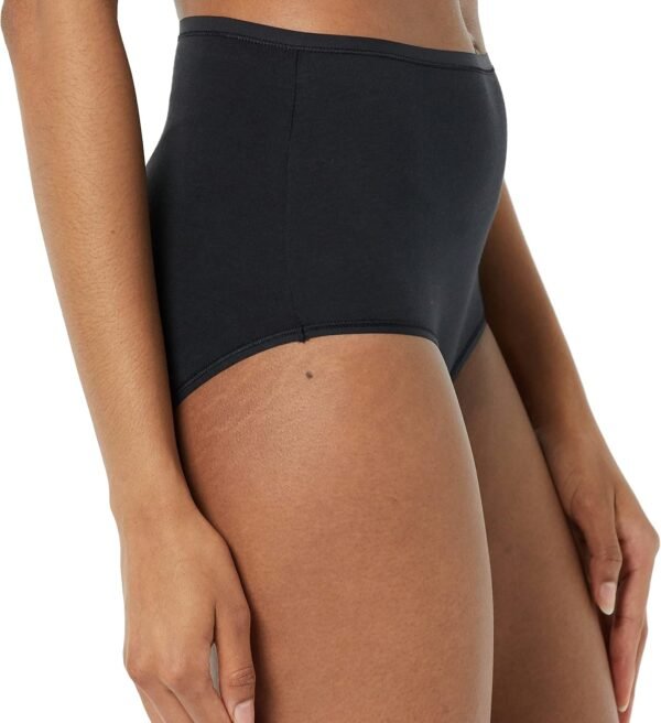 Amazon Essentials Culotte Taille Haute en Coton Femme, Lot de 6 – Image 3