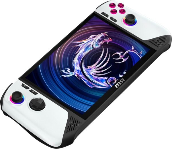 MSI Claw 8 AI+ A2VM Polar Tempest Edition-086FR : Intel Core Ultra 7 258V - 32GB LPDDR5 - SSD 2TB - Intel Arc Graphics - 8" Full HD 120Hz Tactile 500Nits - WiFi 7 - Windows 11 Famille – Image 3
