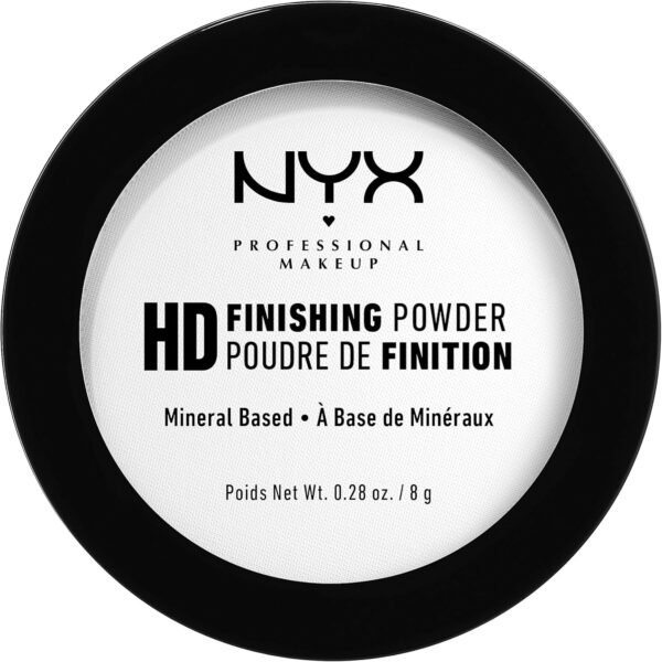NYX Professional Makeup Poudre de Finition Compacte Perfectrice de Teint High Definition, Finit Mat, Contrôle de la Brillance, Teinte : Translucide