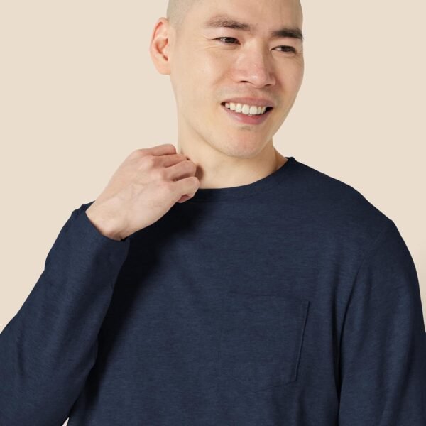 Amazon Essentials T-Shirt à Manches Longues Coupe Régulière Homme – Image 4