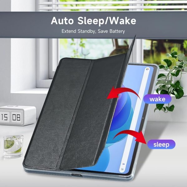 BNCF Bpad 10 10.1 inch Tablet Case, Durable, léger, écologique, Auto Sleep/Wake, Support Multi-Angle, étanche et Anti-Empreinte Digitale – Image 7