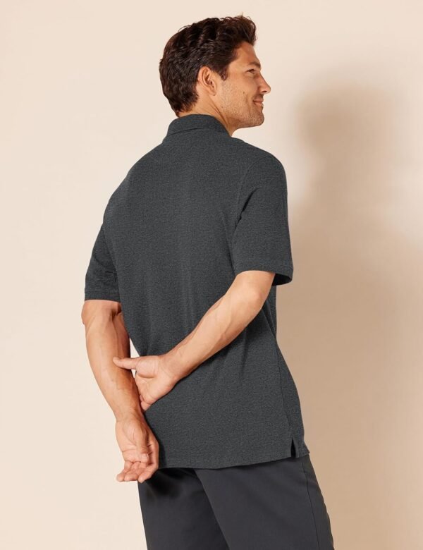 Amazon Essentials Polo en Coton Piqué à Coupe Classique (Grandes Tailles Disponibles) Homme – Image 2