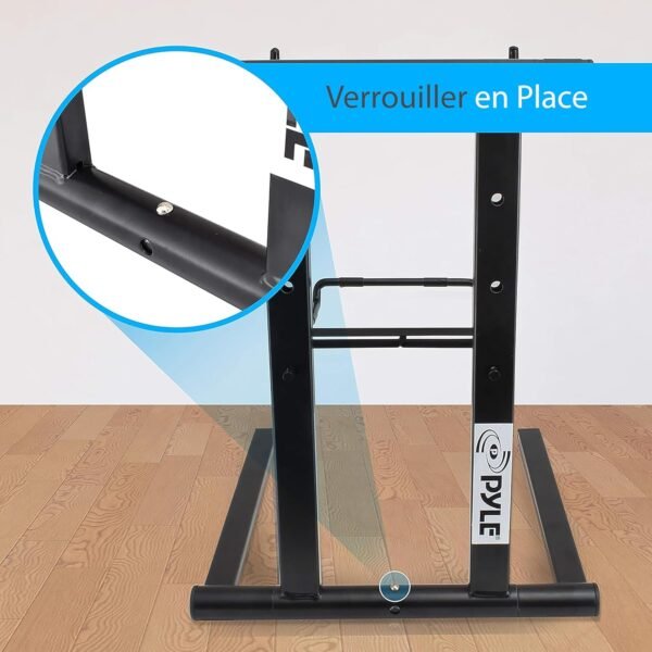 Pyle Support Ordinateur Portable - Table Debout avec Hauteur Pliable et Plateau - Support PC Portable - Accessoire Secondaire pour iPad, Station de Travail et Utilisation à Domicile avec Sac – Image 3