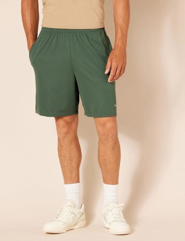 Amazon Essentials Short à Coupe Ample en Textile Technique Haute Performance (Grandes Tailles Disponibles) Homme, Lot de 2 – Image 2