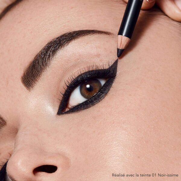 BOURJOIS - Crayon Khôl & Contour 01 Noir-issime & Taille Crayon - 2en1 Khôl & Liner - Couleur Intense - Longue Tenue 12h - Testé Ophthalmologiquement – Image 5