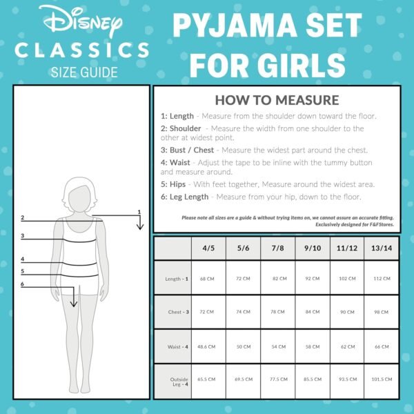 Disney Stitch Ensembles de Pyjama Fille, Vêtements pour Enfants - Cadeau Enfant et Ado – Image 6
