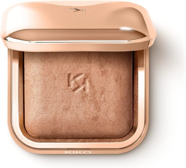 KIKO Milano Silky Glow Baked Bronzer 01 | Poudre Bronzante à La Texture Soyeuse