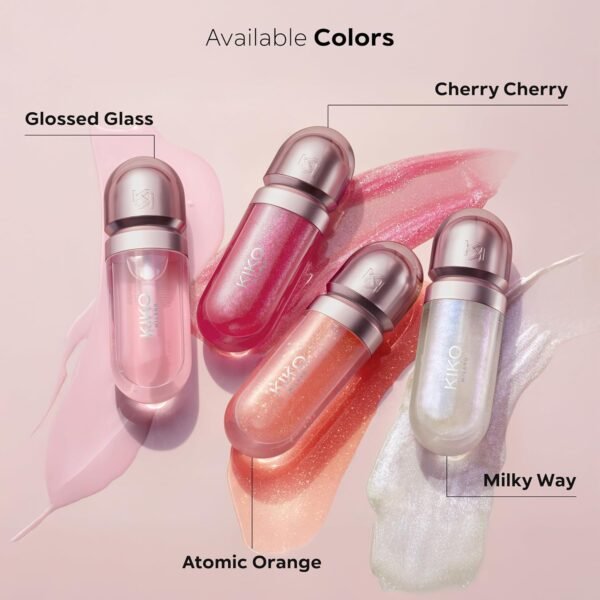 KIKO Milano 3D Hydra Lip Oil 01, Huile Hydratante Pour Les Lèvres – Image 4