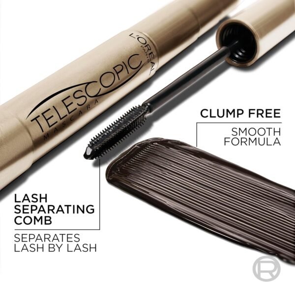 L'Oréal Paris - Mascara Telescopic Original - 910 Noir profond – Image 4