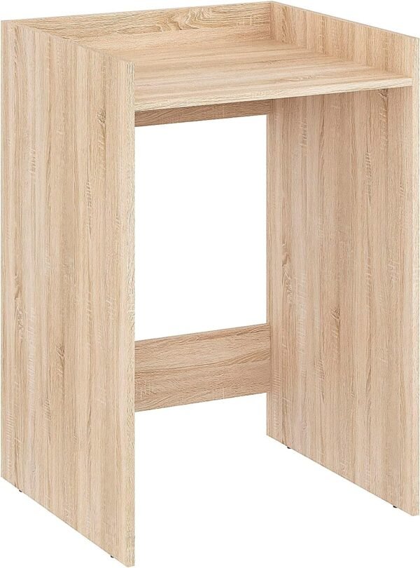 Komto Meuble Machine à Laver Chêne Sonoma – Armoire Sèche-Linge avec Rangement pour Buanderie ou Salle de Bain | Mozi 66L x 62P x 97H cm – Image 4