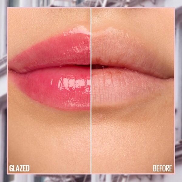 Maybelline New York - Baume Huile Hydratant - Lèvres Lissées et Brillantes - Effet Laqué - Enrichi en Acide Hyaluronique et Extrait de Cerises - Lifter Glaze - Teinte : 008 Acai Glaze – Image 4