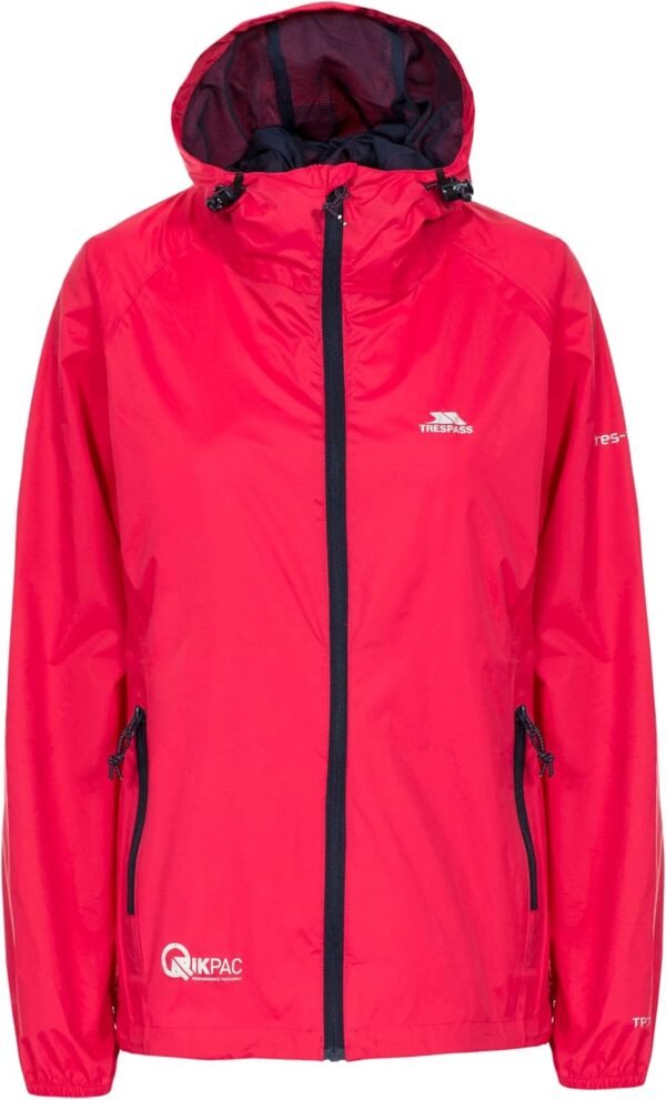 Trespass Qikpac Female Jacket Vestes coupe-pluie Femme (lot de 1) – Image 2