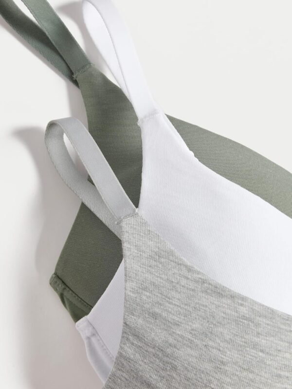 Marks & Spencer M&S Lot de 3 Soutiens-Gorge Invisibles plongeants sans Armature, Bonnets A à F Femmes – Image 5