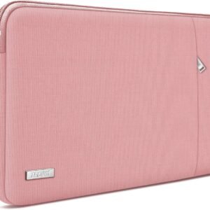 TECOOL 15 15,6 Pouces Pochette Ordinateur Portable pour 15,6" HP Lenovo Dell Acer ASUS Chromebook Samsung Notebook, Protection Housse PC Portable 15.6 Pouces Sacoche Ordi,Rosa