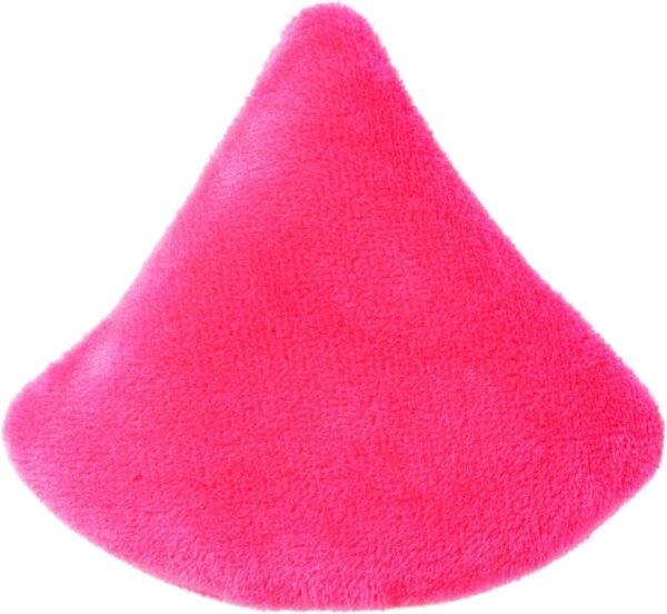 Wet n Wild Powder Puff, Applicateur Réutilisable et Lavable pour Fondre Poudres Libres ou Compactes, Crayon à Lèvres à Fibres Velours Douces, Forme Triangle pour Application Précise – Image 7