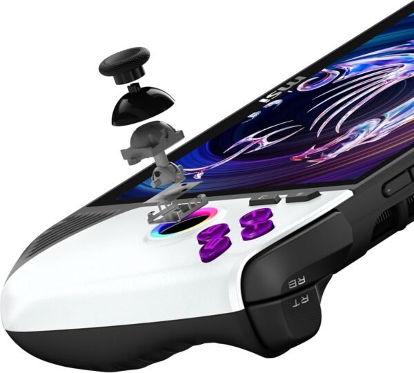 MSI Claw 8 AI+ A2VM Polar Tempest Edition-086FR : Intel Core Ultra 7 258V - 32GB LPDDR5 - SSD 2TB - Intel Arc Graphics - 8" Full HD 120Hz Tactile 500Nits - WiFi 7 - Windows 11 Famille – Image 4