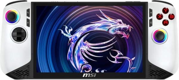 MSI Claw 8 AI+ A2VM Polar Tempest Edition-086FR : Intel Core Ultra 7 258V - 32GB LPDDR5 - SSD 2TB - Intel Arc Graphics - 8" Full HD 120Hz Tactile 500Nits - WiFi 7 - Windows 11 Famille