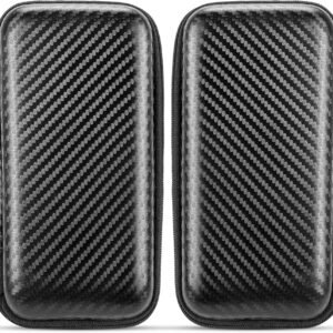 Alternative view of ACOCOBUY Organisateur Accessoires Électroniques, Etui pour Disque Dur Externe 2,5" Pochette Voyage Portable Résistant Aux Chocs Étui de Transport Organiseur de EVA Sac Power Bank Étui Sac Fibre Noir