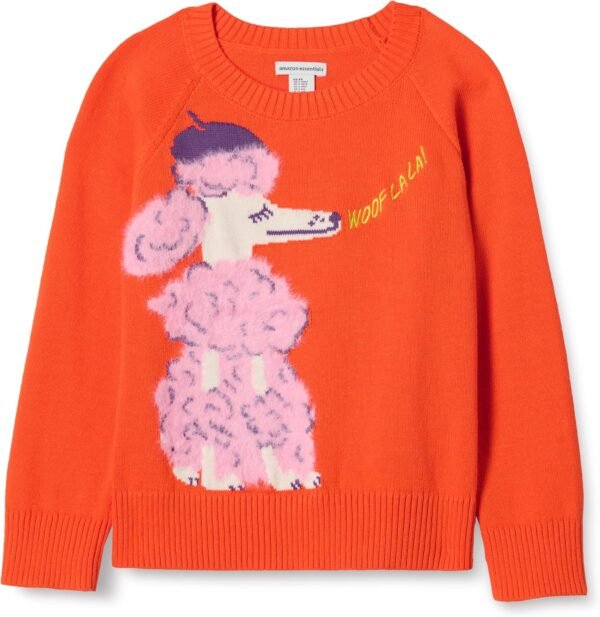 Amazon Essentials Pull Ras-du-Cou Fille