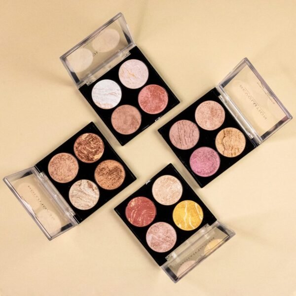 Makeup Revolution, Cheek Kit, Palette Visage,Don'T Hold Back, 4 Ombres, 8.8g – Image 4