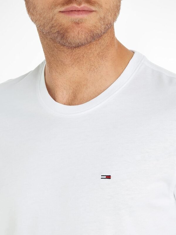 Tommy Jeans T-Shirt Manches Courtes Homme Original Slim Fit – Image 3