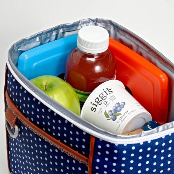Fit & Fresh Cool Coolers Lot de 4 Blocs réfrigérants Fins réutilisables pour boîtes à déjeuner, Sacs à déjeuner et glacières, Multicolore – Image 5