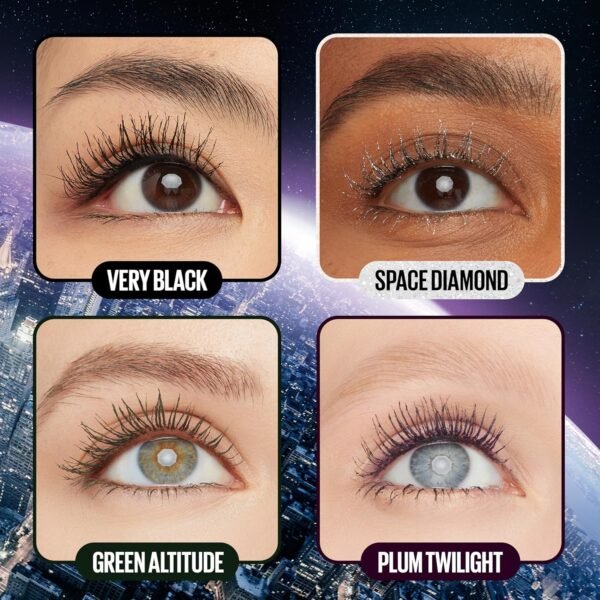 Sky High Mascara volumisant lavable, noir le plus noir, 2 ml – Image 5