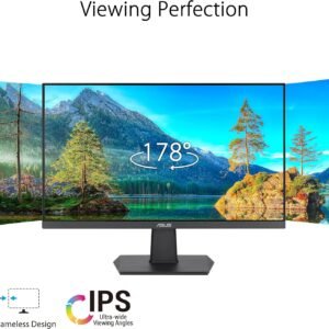 Alternative view of ASUS VA24EHF – Moniteur gaming Eye Care 24' (23,8' visibles) Full HD (1920 x 1080), IPS, sans, 100 Hz, Adaptive-Sync, 1ms MPRT, HDMI, faible lumière bleue, anti-scintillement,murale