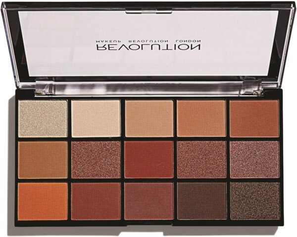 Makeup Revolution, Palette d'ombres à paupières Reloaded, Iconic Fever, 15 nuances, 16,5 g – Image 4