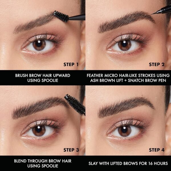 NYX Professional Makeup Feutre à Sourcils Lift & Snatch, Waterproof, Sans Transfert, Teinte : Brunette (07) – Image 4
