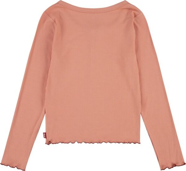 Levi's Lvg Solid Ls Scoop Neck Rib Top Fille 10-16 Ans – Image 2