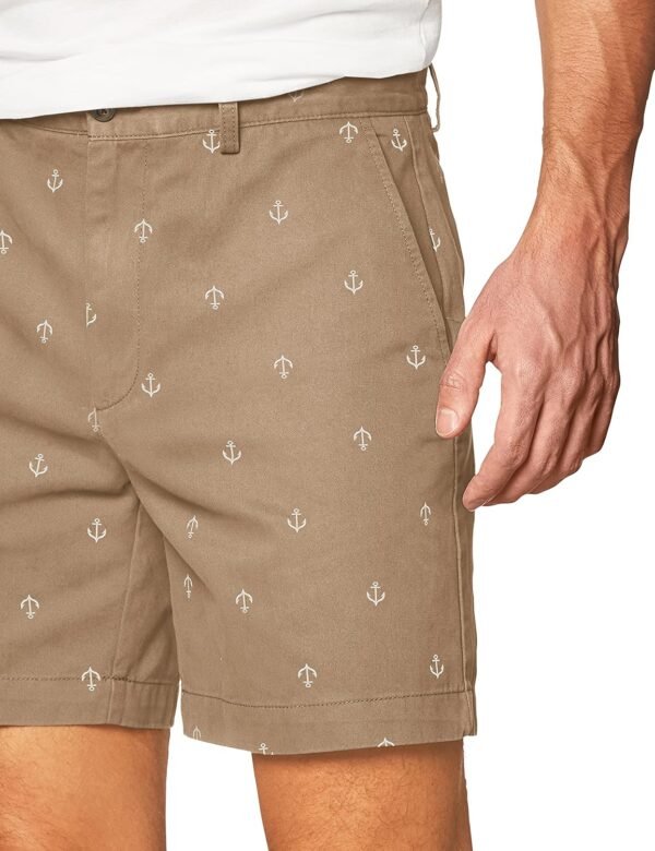 Amazon Essentials Short Chino Coupe Classique, Entrejambe 18 cm Homme – Image 3