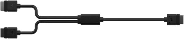 Corsair iCUE Link Câble en Y - 600mm Droit - Noir – Image 4