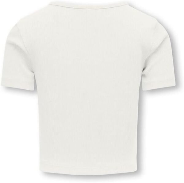 KIDS ONLY Kognessa S/S Cut Out Top Box JRS Noos T-Shirts Fille – Image 2