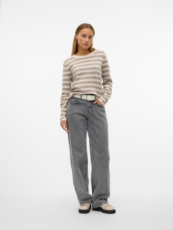 VERO MODA Vmfantastic Ls Pull À Col Rond GA Boo Tricot Femme – Image 7