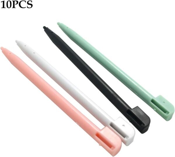 Modonghua Lot de 10 stylets universels capacitifs pour écran tactile NDSL pour 3DS XL pour NDS pour ND SI XL (Noir) – Image 9