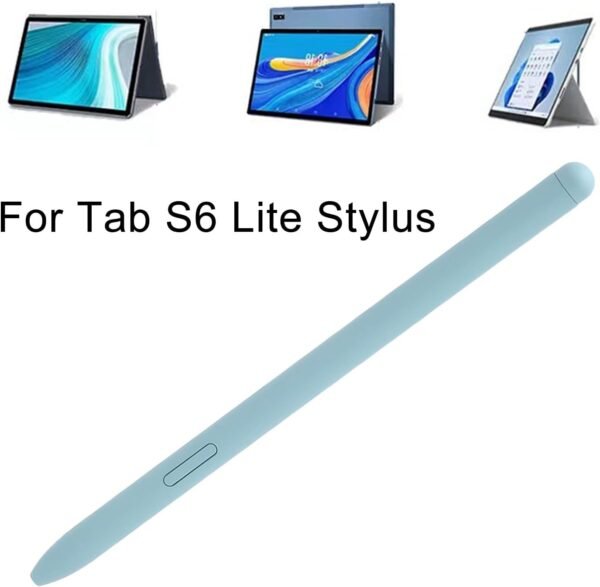 Tab S6 Lite, Stylet Tactile S Pen en Plastique Très Sensible avec 5 Embouts de Rechange pour Tablette SM P610 SM P615 (Bleu) – Image 6