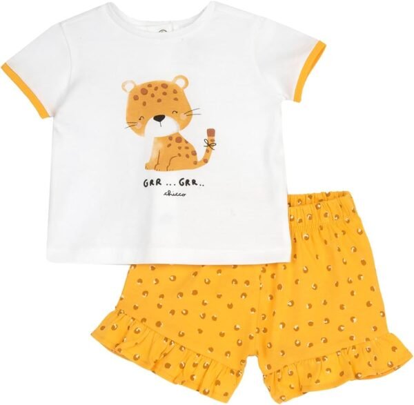 Chicco Ensemble T-Shirt et Short Combinaison Mixte Enfant
